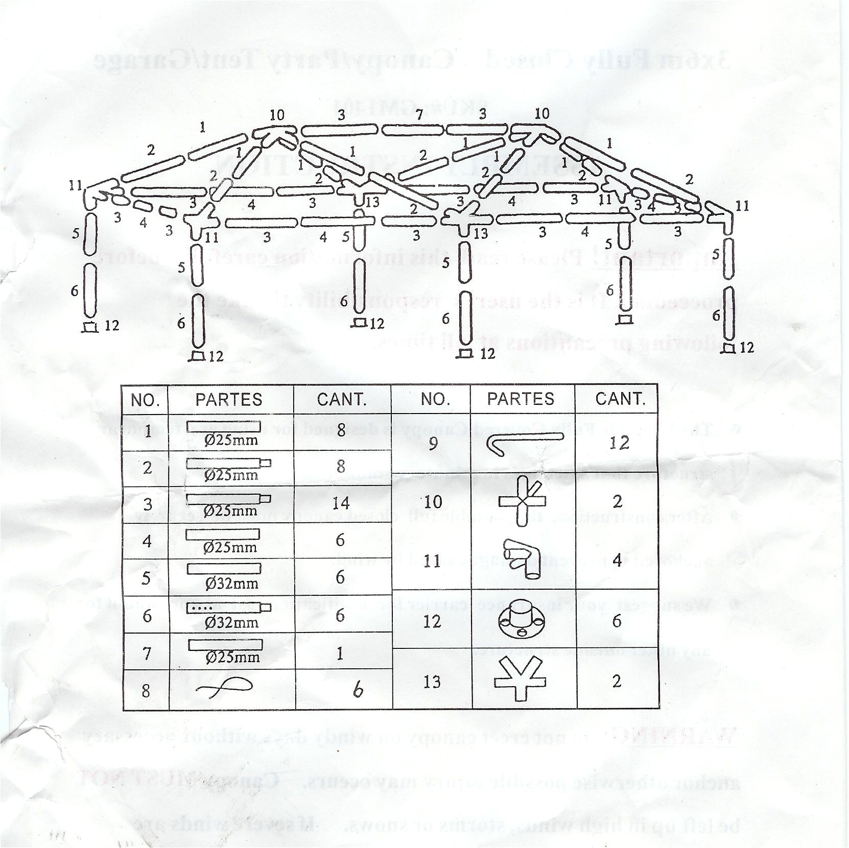 337 gazebo canopy instructions