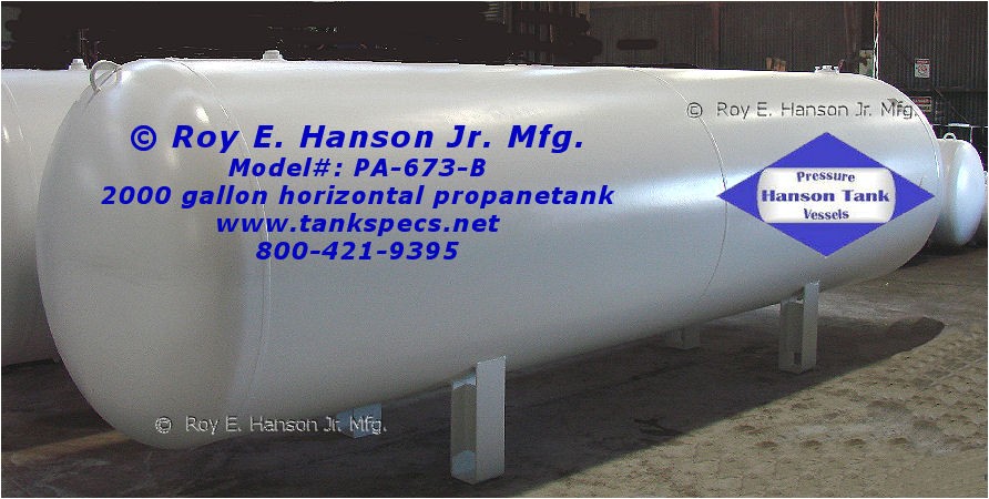 20 gallon propane tank