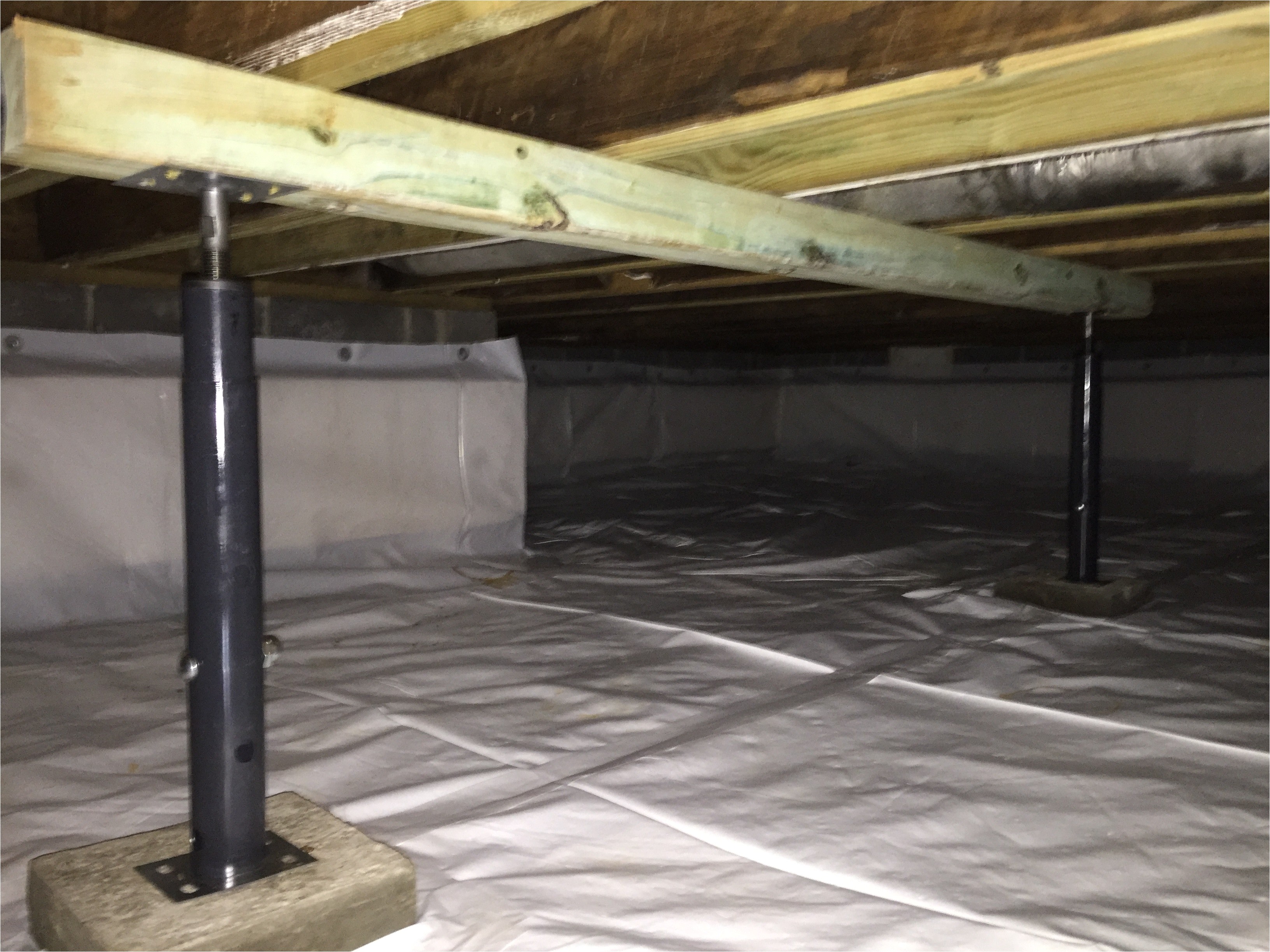 20 Mil Crawl Space Vapor Barrier 12 Mil Crawl Space Vapor Barrier Buy Direct Diy Crawl Space Repair