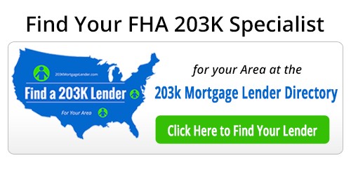 fha 203k tips contractors bid and work write ups