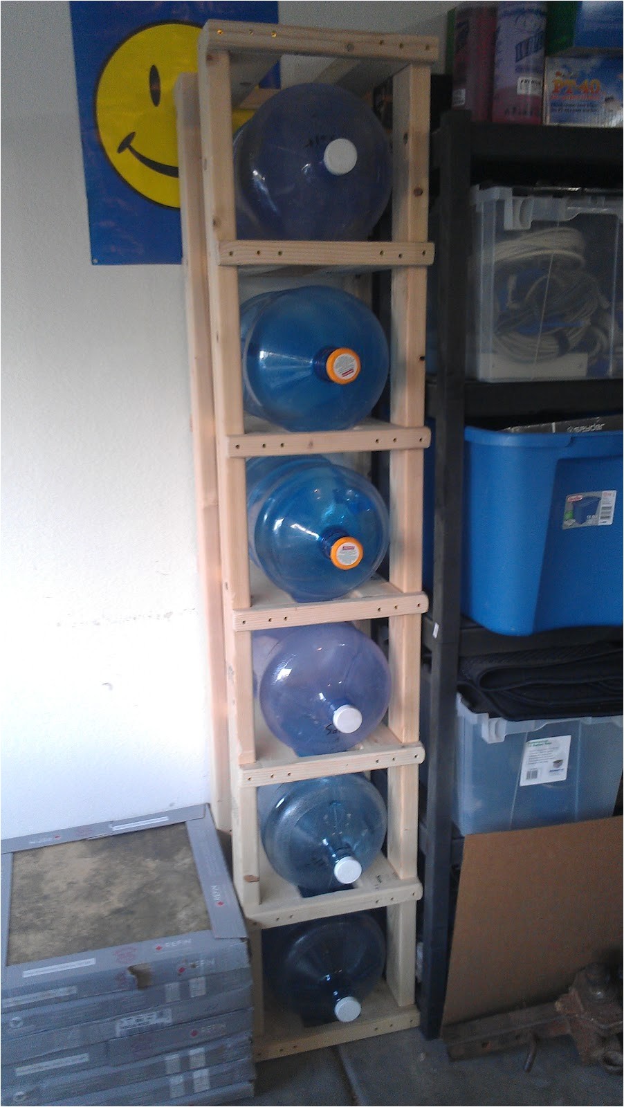 5 Gallon Water Bottle Storage Rack Plans 5 Gallon Water Jug Storage Monoloco Workshop