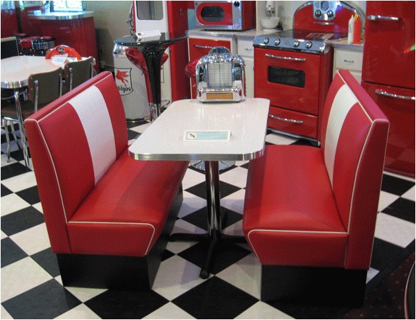 retro diner booth