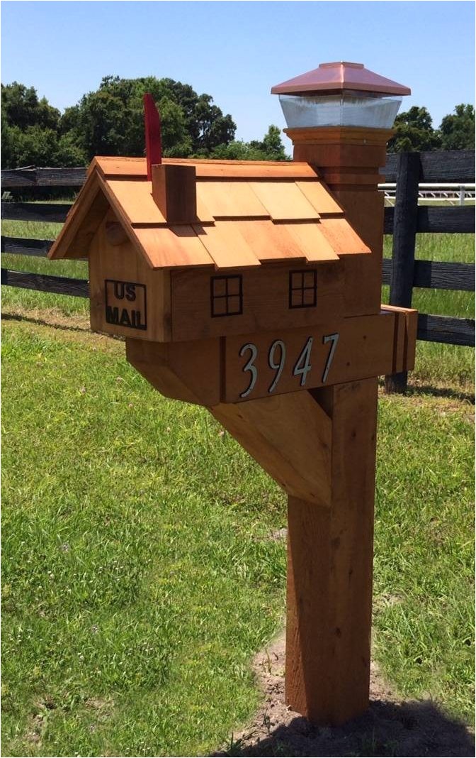 6x6 Cedar Mailbox Post Plans AdinaPorter