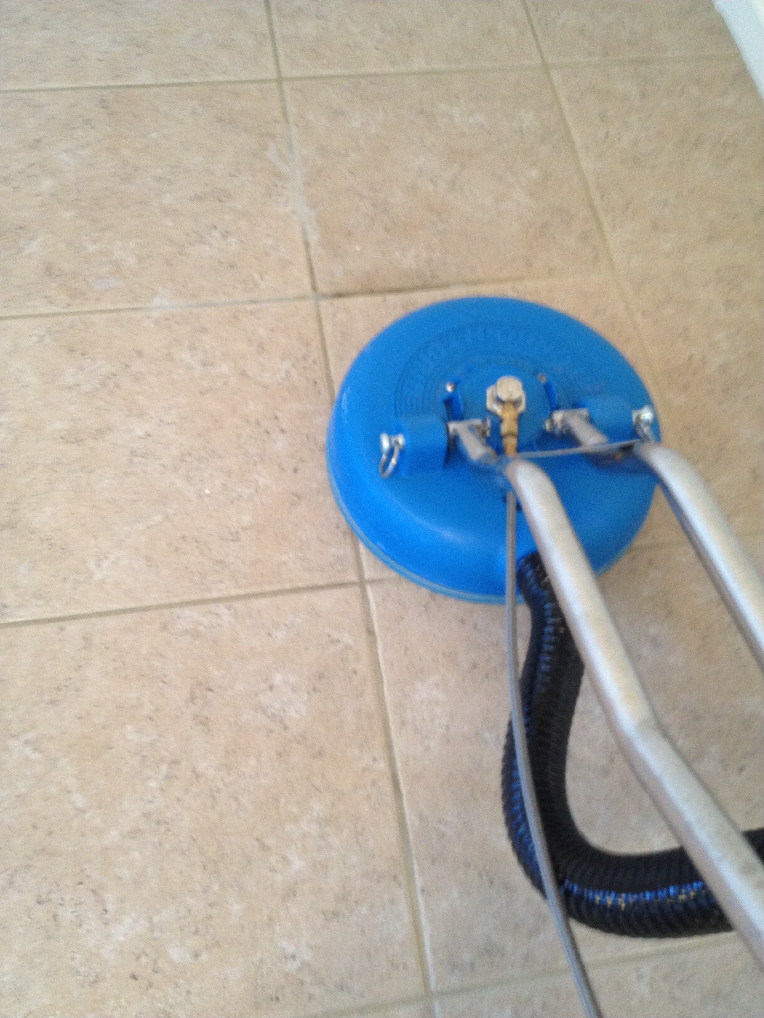 tile and grout cleaning showing ace s state of the art machinery