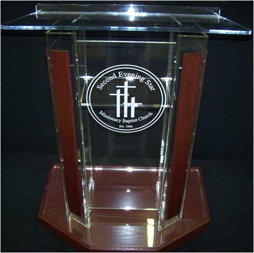 Acrylic Pulpits for Church Pulpit Pulpits Com High End Acrylic Podium Church