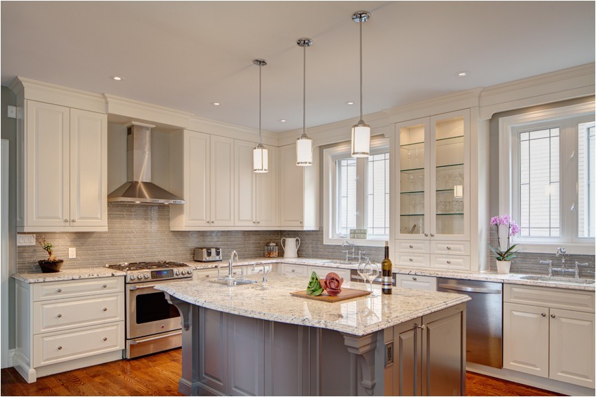 make your elegant kitchen with alaska white granite