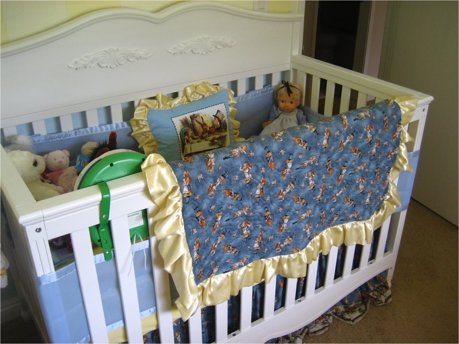 Alice In Wonderland Crib Bedding the Vanilla Bean Alice In Wonderland Crib Bedding