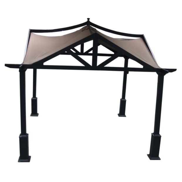 Allen Roth Gazebo Replacement Canopy Allen and Roth Gazebo Replacement Canopy Pergola Gazebo