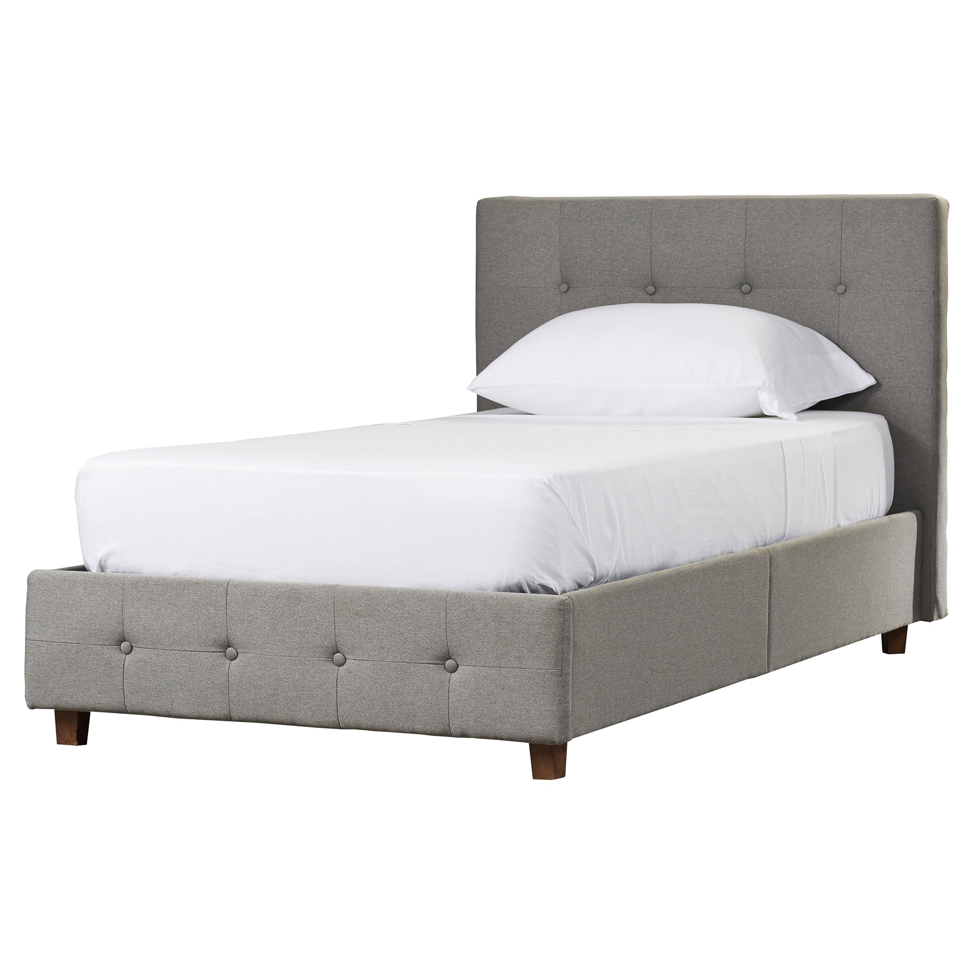 Amherst Upholstered Platform Bed by andover Mills andover Mills Amherst Upholstered Platform Bed Reviews