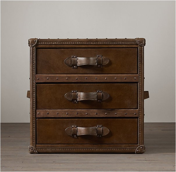 Antique Reproduction Hardware Catalog Mayfair Steamer Trunk 3 Drawer Cube Vintage Cigar