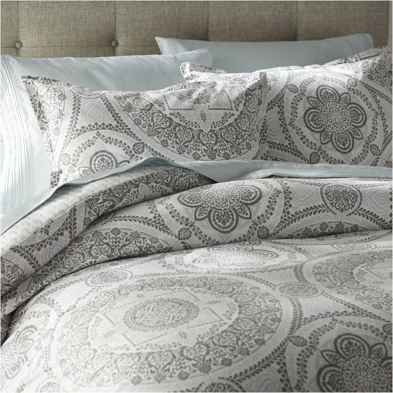 mercury row apollo medallion 150 thread count 100 cotton duvet set mcrr1605