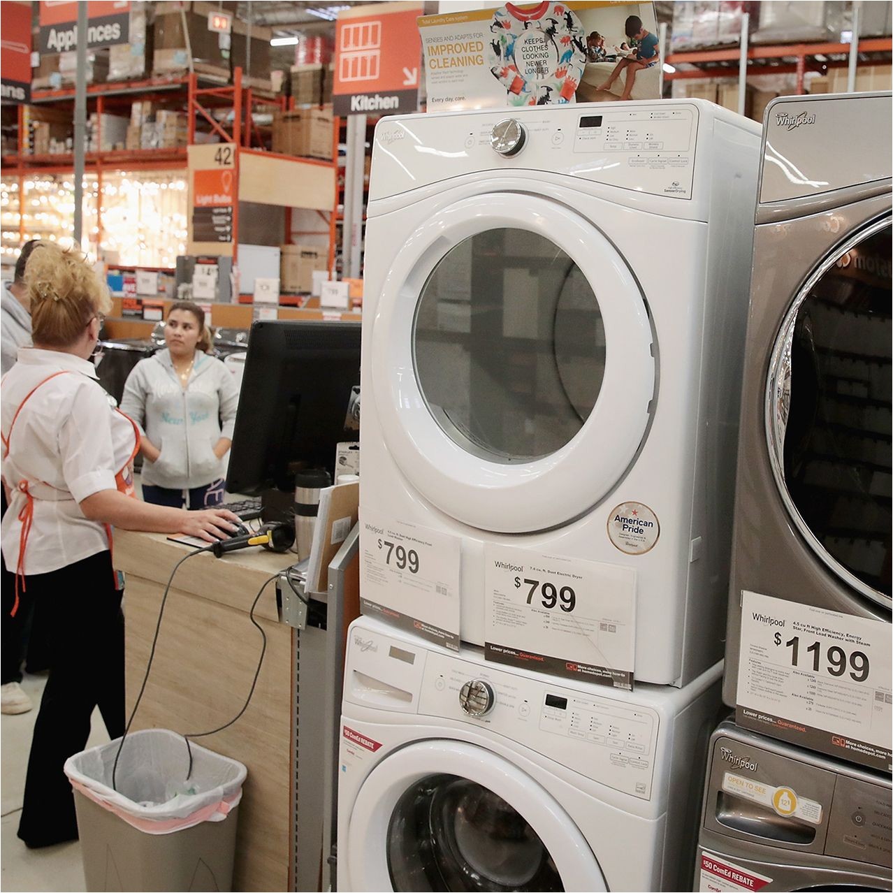 washing machines for sale at home depot in chicago
