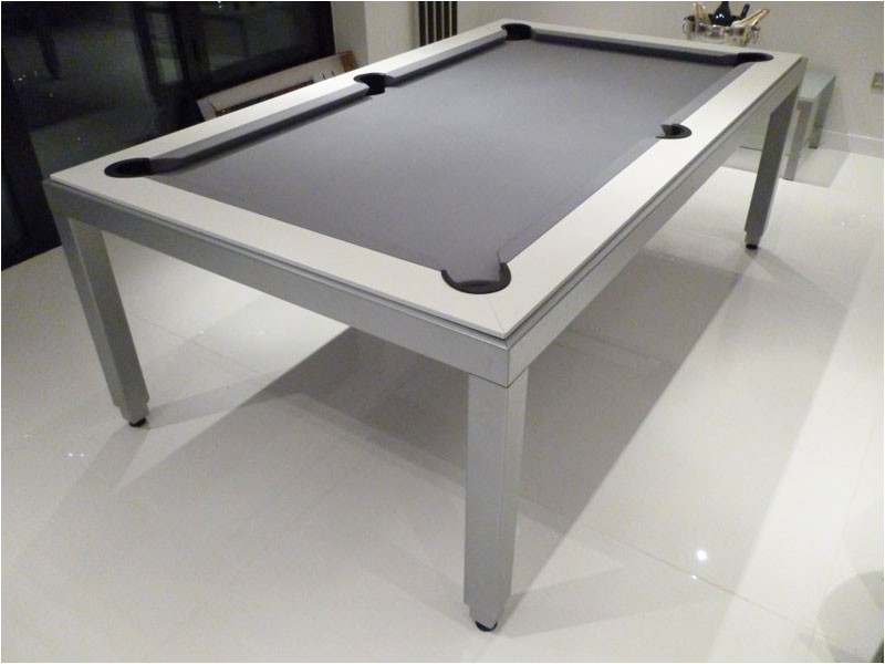 Aramith Fusion Pool and Dining Table Aramith Fusion Black Luxury Pool Dining Table