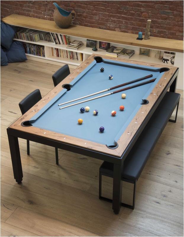 aramith fusion vintage pool dining table