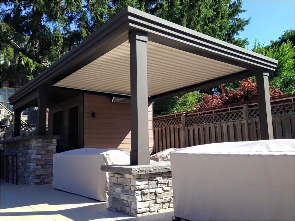 arcadia louvered roof