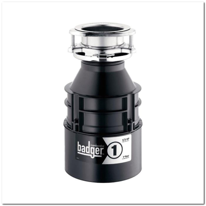 Badger 1 Vs Badger 5 Garbage Disposal Insinkerator Badger 5 Sink and Faucet