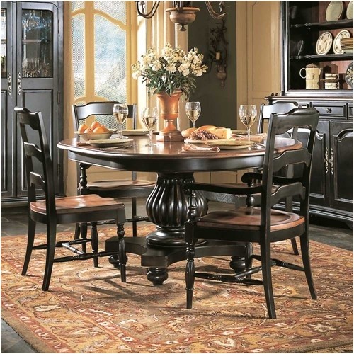 Baer S Furniture Dining Room Tables Indigo Creek Round Pedestal Dining Table by Hooker