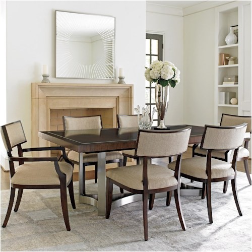 Baers Dining Room Chairs Lexington Macarthur Park 729 876c 7 Pc Beverly Place