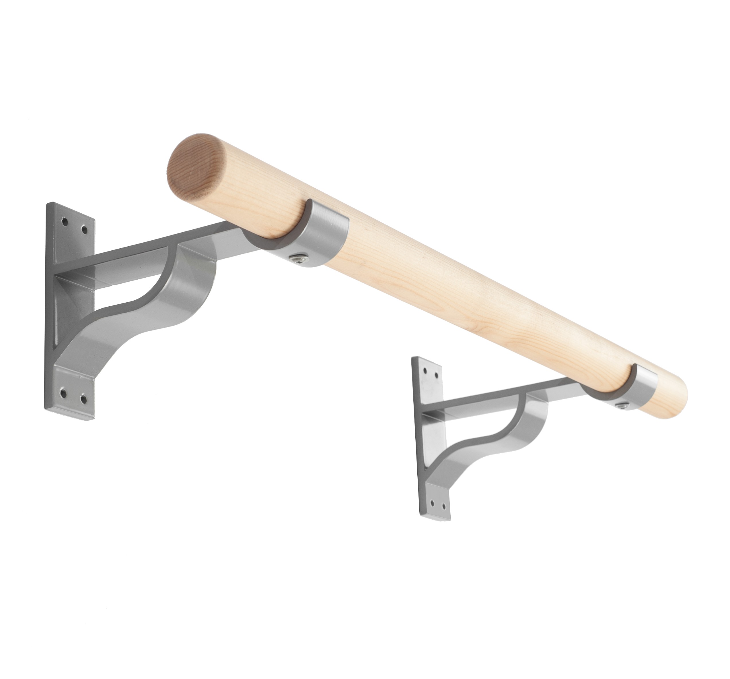 ballet barre brackets wall mount