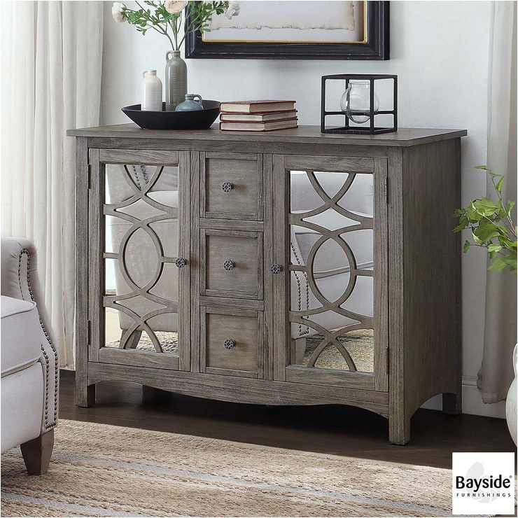 Bayside Furnishings Mirrored Accent Cabinet Bayside Furnishings Mirrored Accent Cabinet Costco Uk