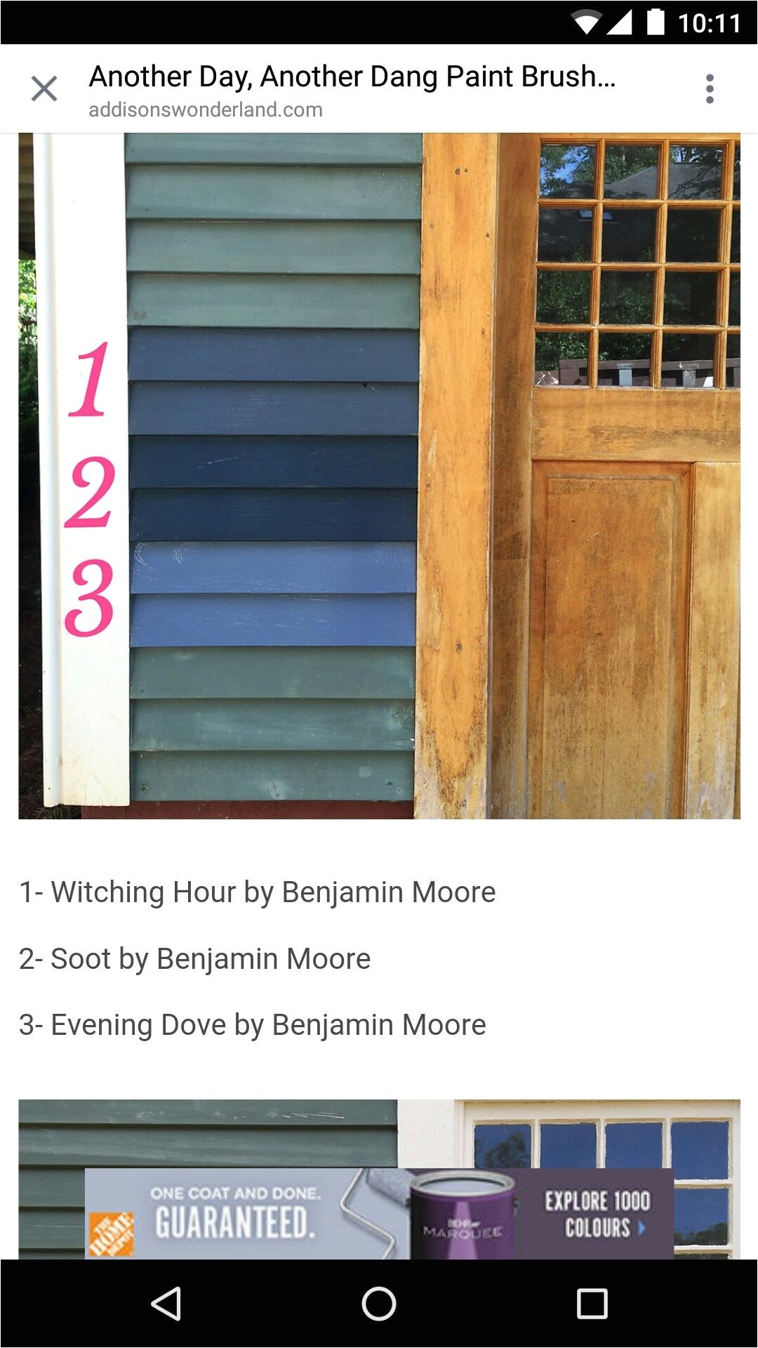 soot by benjamin moore maybe mixed with witching hour