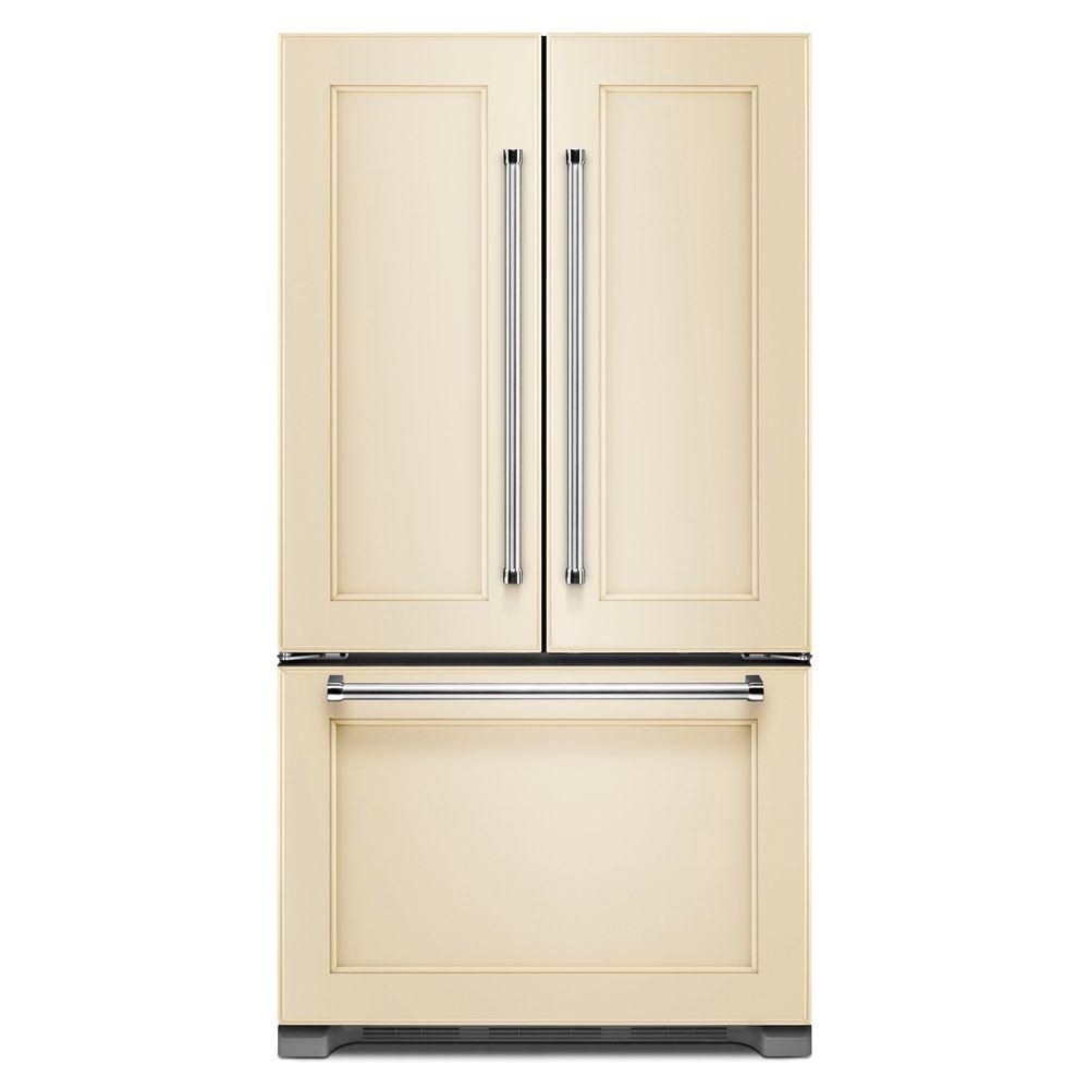 best panel ready counter depth fridge kitchenaid french door refrigerator