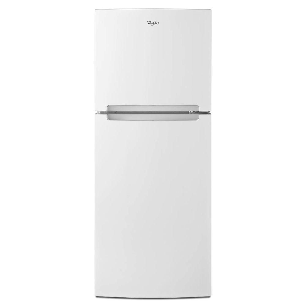 best narrow fridge with ice maker whirlpool top freezer refrigerator