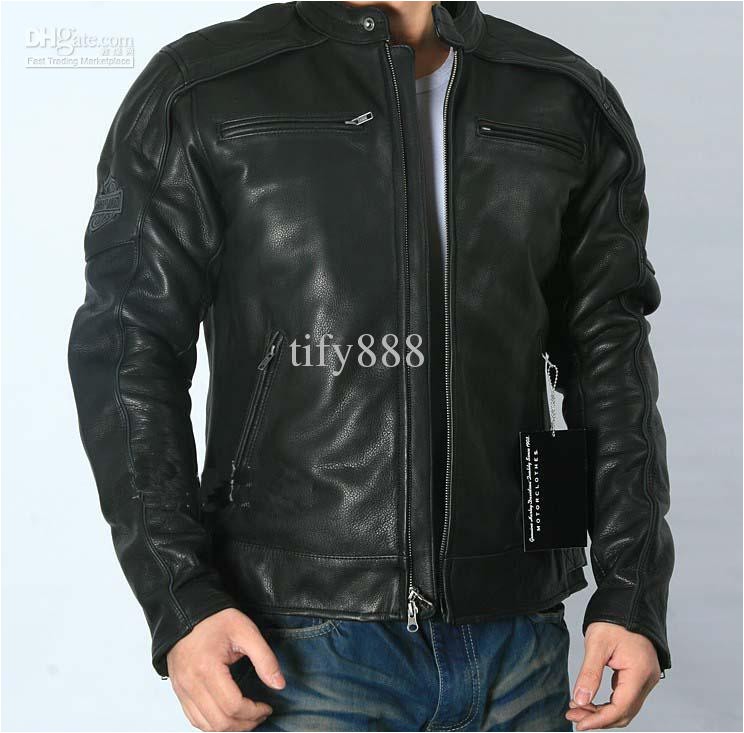 Best Type Of Leather for Motorcycle Jacket Best Selling Men 39 S Reflective Skull Genuine Leather Jacket