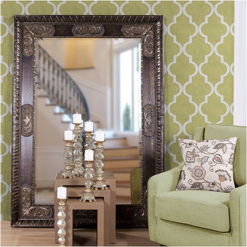 Better Homes and Gardens 27 X 70 Inch Leaner Mirror Better Homes and Gardens Leaner Mirror Walmart Com