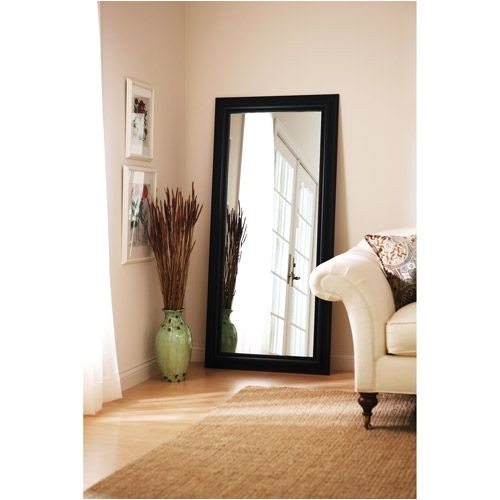 Better Homes and Gardens Leaner Mirror Black Getting This tomorrow Affordable One Finally