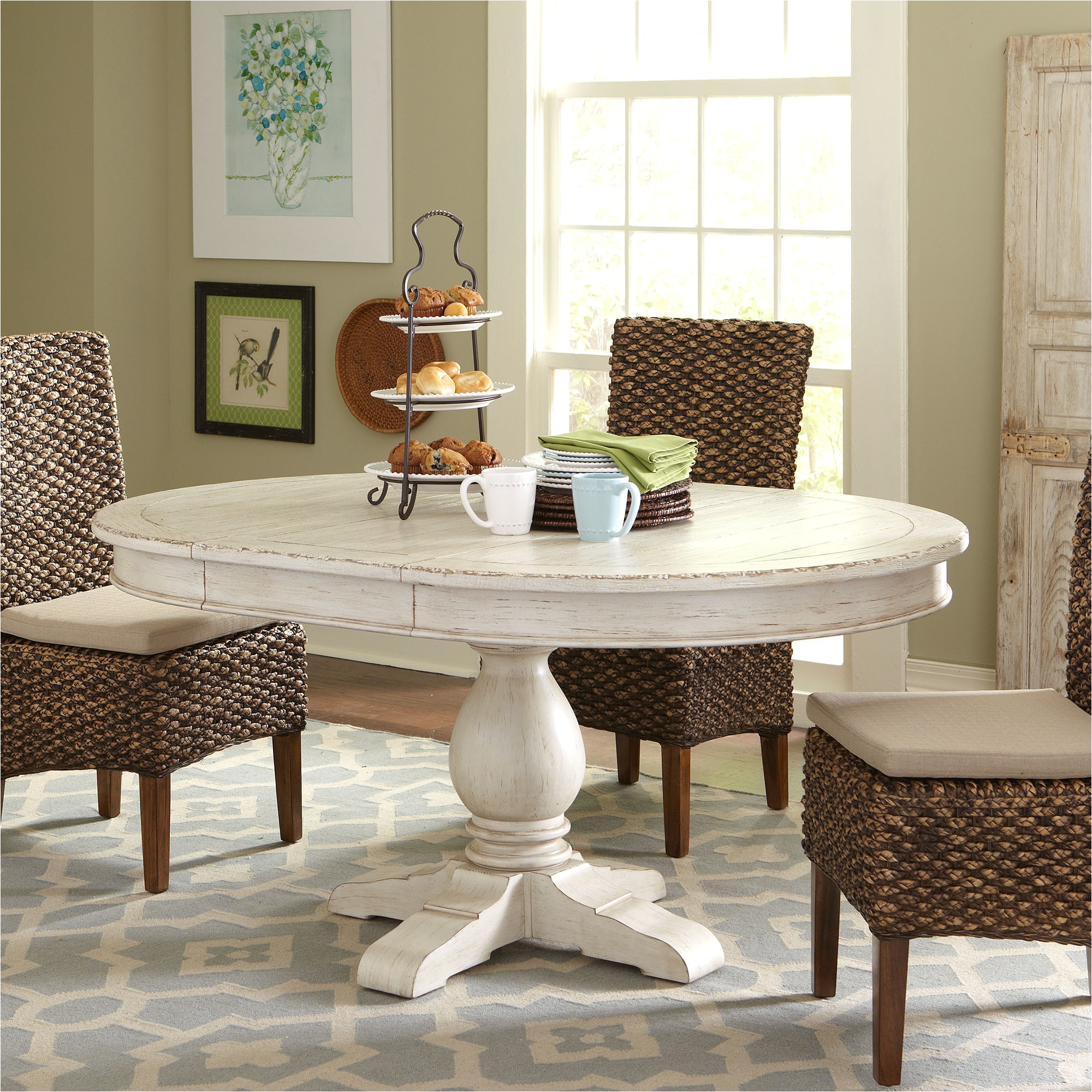 Birch Lane Dining Tables Birch Lane Clearbrook Round Extending Dining Table