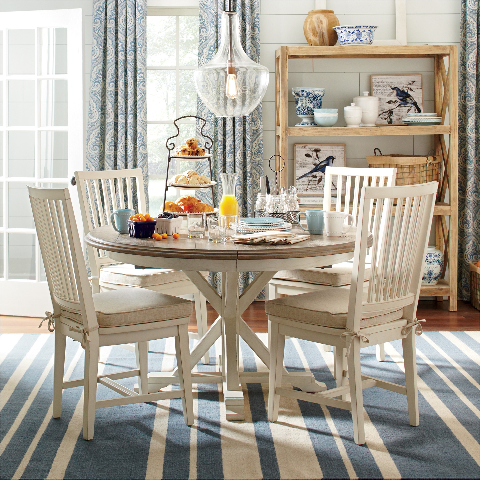 birch lane grafton extending round dining table bl3656 bl3656