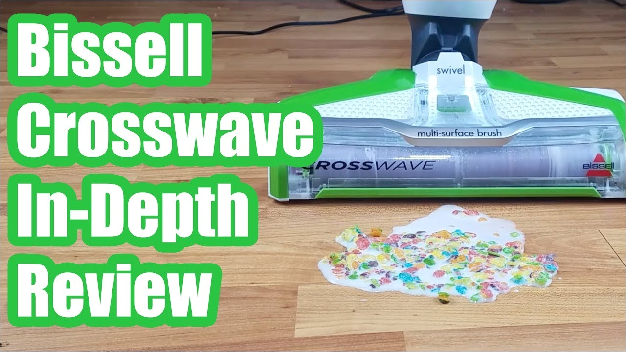 bissell crosswave review test results 2018