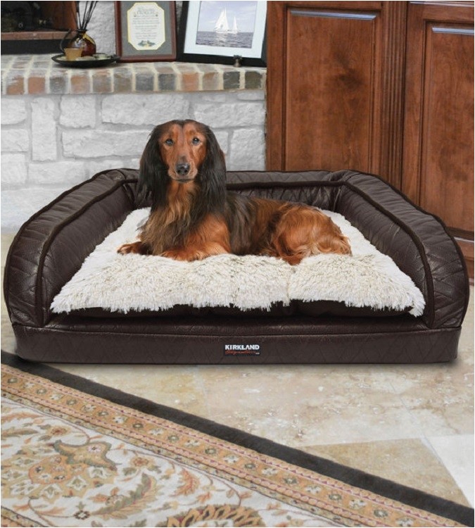 kirkland dog bed kirkland signature rectangular pet bed costco 2bd60fd23d3cb62b