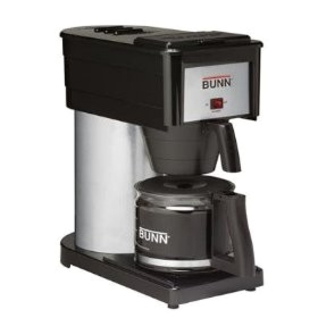 coffee brewer 10 cup black s s