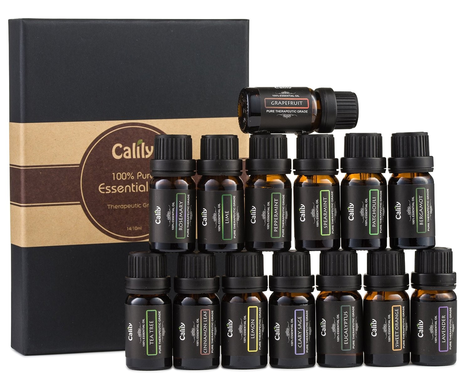 calily aromatherapy essential oil set