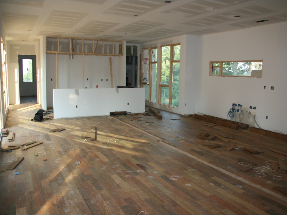 hardwood floor installation