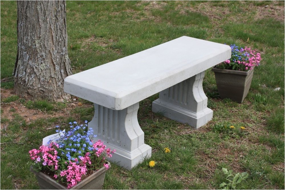 Cement Benches for Graveside | AdinaPorter