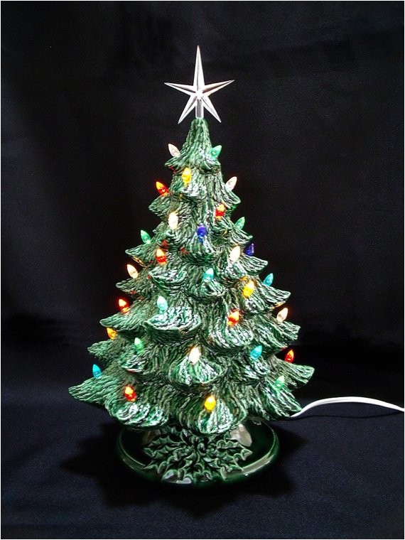 vintage style ceramic christmas tree 16