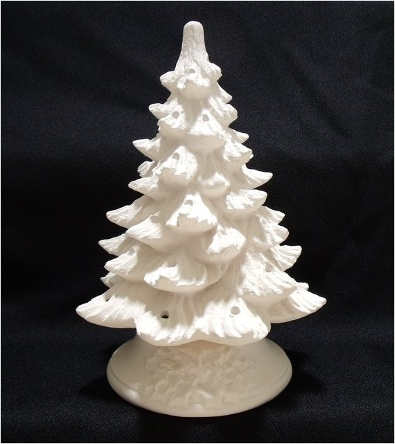 ready to paint ceramic christmas tree