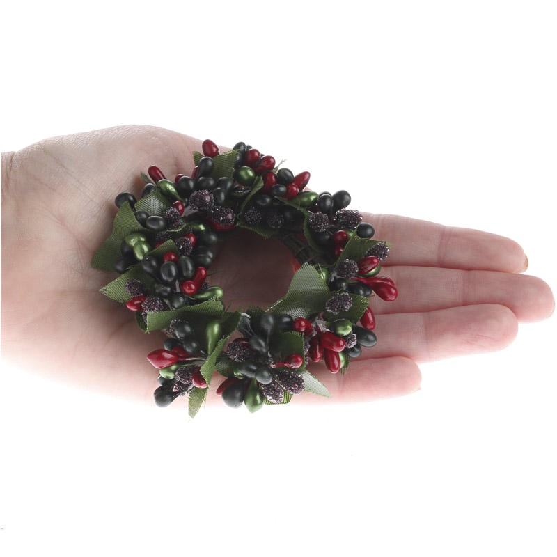 Christmas Pip Berry Candle Rings Icy Holiday Pip Berry Candle Ring Candles and