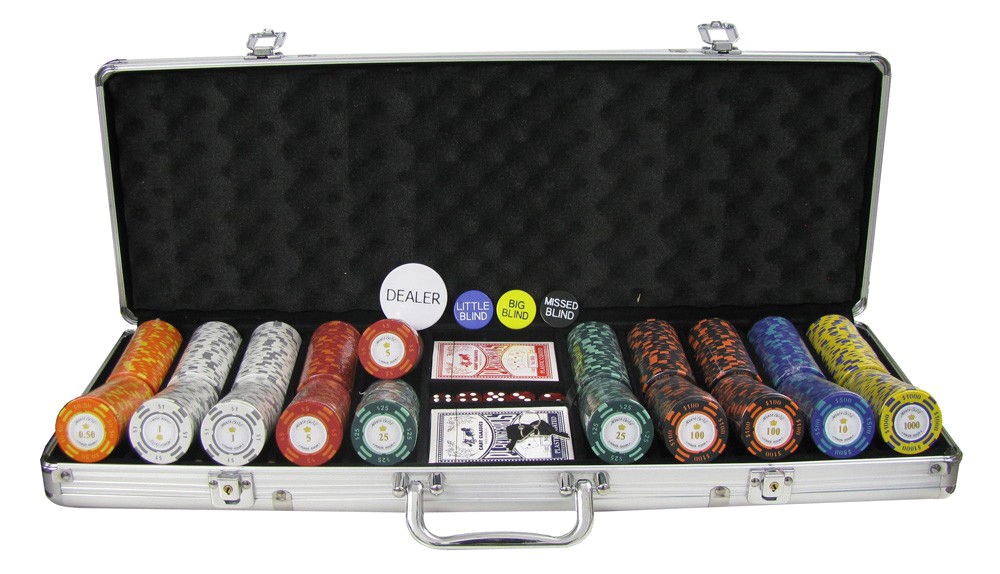 Clay Poker Chip Sets Uk 500 Poker Chip Set Quot Monte Carlo Quot Clay Chips 14gm Ebay