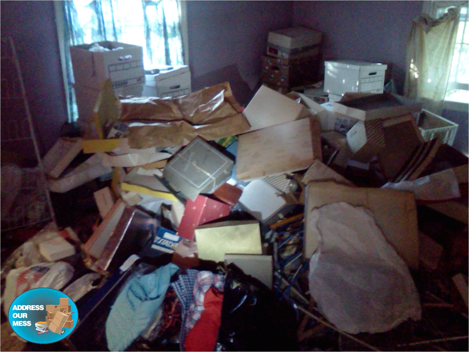 hoarding house cleaning