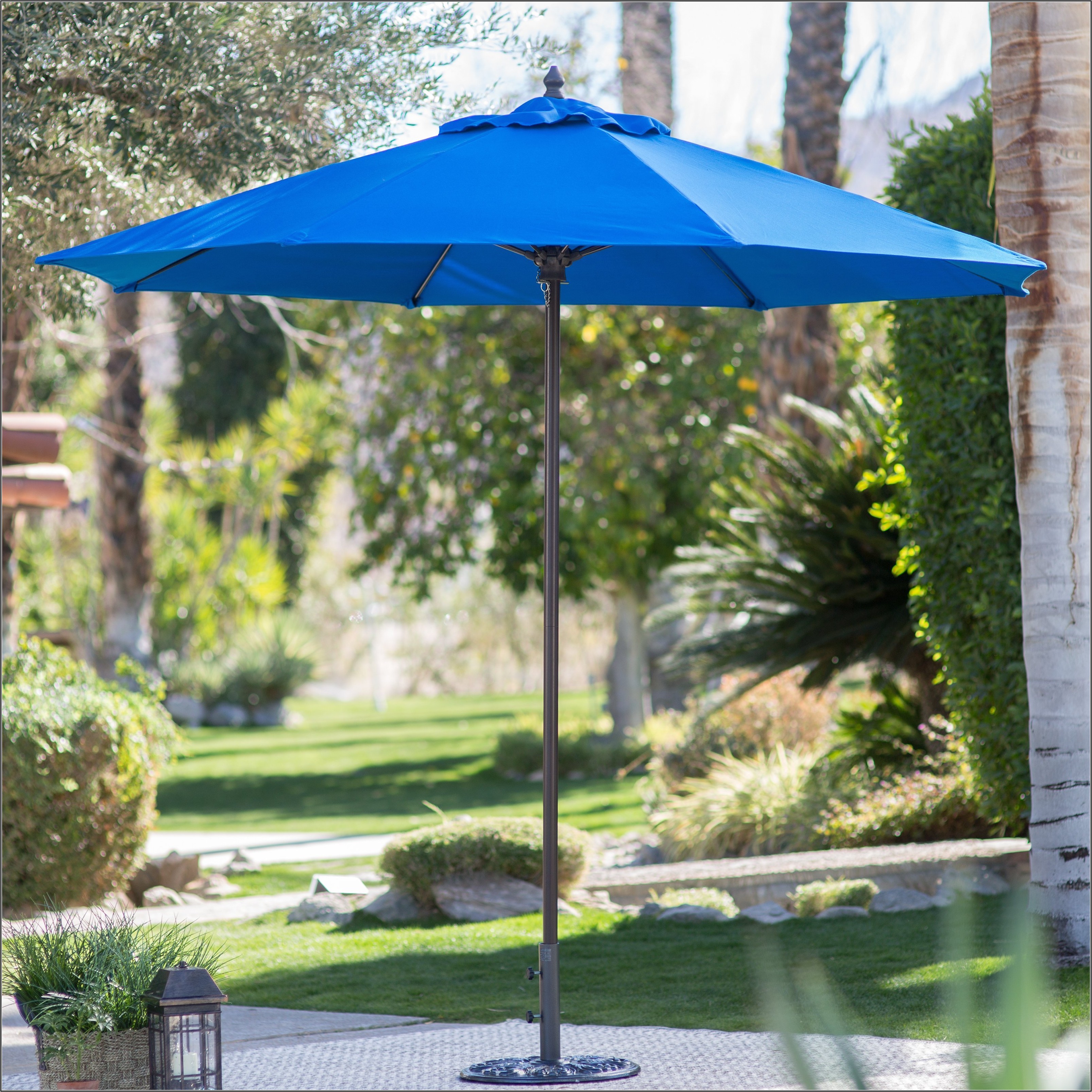 commercial wind resistant patio umbrella