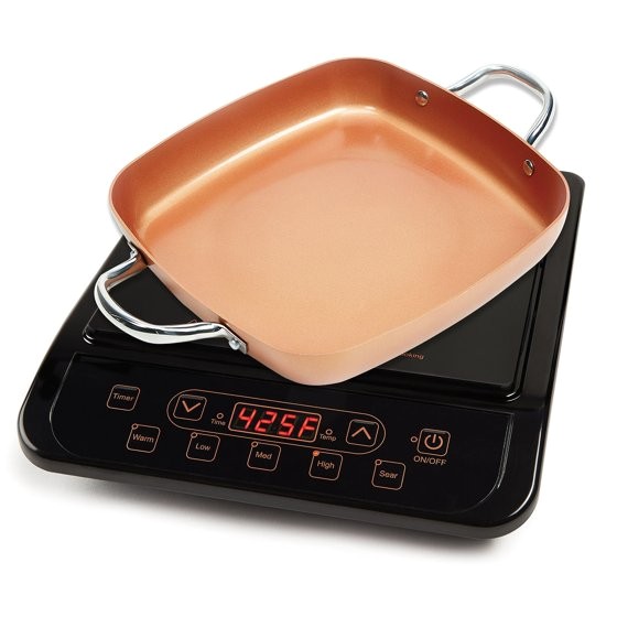 Copper Chef Pro Reviews Copper Chef Induction Cooktop Walmart Com