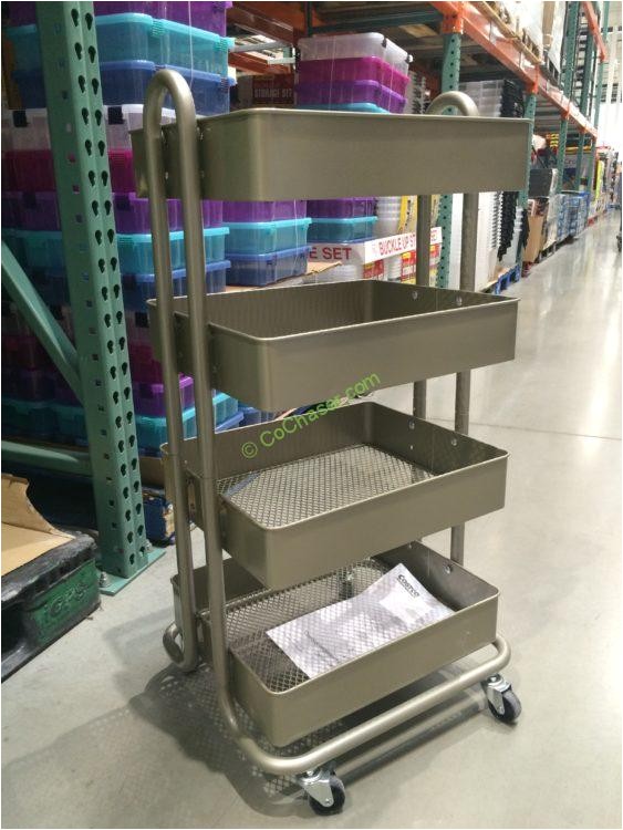 Costco 4 Tier Rolling Cart 4 Tier Rolling Cart Costcochaser