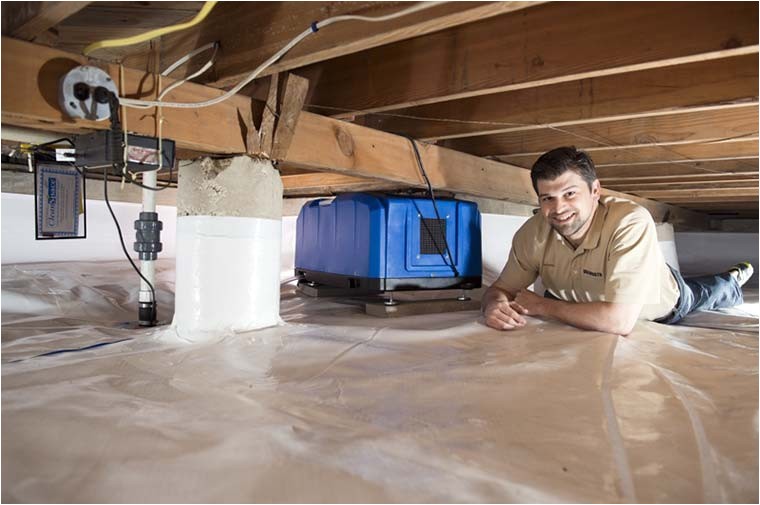 Crawl Space Encapsulation Supplies Crawl Space Encapsulation by Dalworth Restoration In the