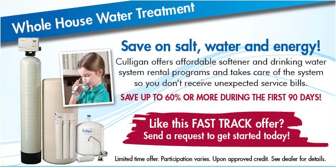 water softeners and drinking water filters and reverse osmosis