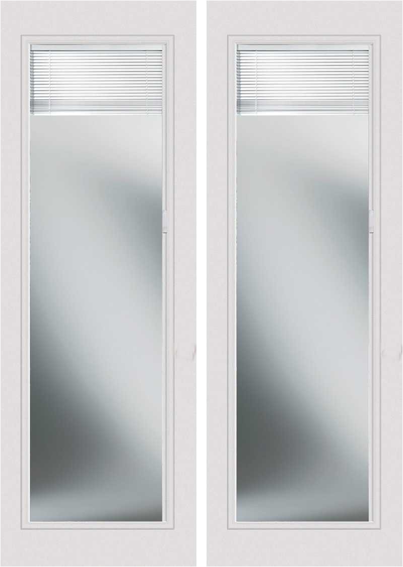 odl enclosed blinds smooth fiberglass french double door