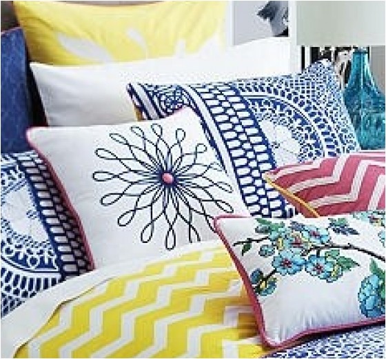 Cynthia Rowley Lattice Reversible Bedding Collection Cynthia Rowley Decorative Pillows Decor Love